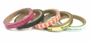 5 Rolls To Do Pattern SLIM Washi Decorative Tape Papercraft Journal Noted