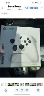 Microsoft Xbox 1914 Wireless Bluetooth Controller In Robot White QAS-00007