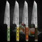 Kiritsuke Knife 67 Layers Japanese Damascus Steel G10 Handle Chef Slicing Beef L
