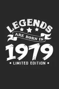 在飛比找博客來優惠-Legends are born in 1979: 6x9 
