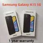 Samsung Galaxy A15 5G Black 64MP SM-A156U 128GB Unlocked Smartphone New Sealed