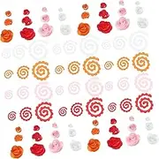 120pcs DIY Paper Strips for Origami Craft Quilling Supplies Kids Handmade Flower Making Kit