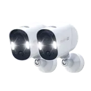 Swann Xtreem4K Wireless Security Camera with 32GB Micro SD & Cloud Storage (2 Pack)