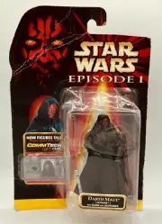 STAR WARS Action Figure of Darth Maul with COMMTECH Chip - New in Packaging