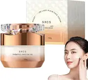 SXCS Nicotinamide Lady Plain Face Cream, Nicotinamide Vitamin C Plain Face Cream, Multifunctional Smooth Hydrating Makeup Cream, Nicotinamide Cream for Face (2PCS)
