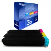 3x Toner Replaces Konica Minolta TN-611C TN-611M TN-611Y TN611C TN611M