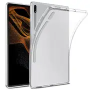 ZUSLAB Galaxy Tab S8 Ultra Case Anti-Scratch Soft TPU Slim Fit Tablet Back Flexible Thin Rubber Silicone Protective Cover for Samsung 14.6" (2022) - Clear