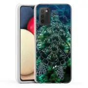 (Sea Turtle)ShockProof TPU phone case cover(Clear)for Samsung Galaxy A02S