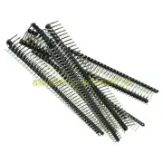 30Pcs NEW 40Pin 2.54mm Single Row Right Angle Pin Header Strip For Arduino kit