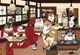【台灣品牌】300片拼圖 KORIRI不可思議的貓世界-午茶時光 300-118