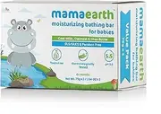 [MAMAEARTH] Moisturizing Baby Bathing Soap Bar, pH 5.5 with Goat Milk & Oatmeal Pack of 2 For Face | Body | Hair | Gentle for Sensitive Skin (75 GMs Each)