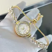 Dainty Fashion Bracelet Wrist Watch for Women Ladies Gold/Silver Color Luxury