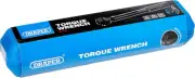 Draper 3/8-Inch Square Drive Ratchet Torque Wrench, Blue