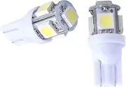 COSMEVIVI 10Pcs LED Car Bulbs Side Lights White Error Fit for Interior Dome License Plate Trunk Backup Lighting