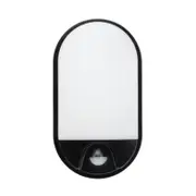 Brilliant Lighting 10W Barnet Slimline Oval Bunker Security Sensor Light