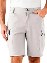 [Dababell] Mens Hiking Cargo Shorts Stretch Quick-Dry Outdoor Casual Work Shorts for Men Camping Fishing with 5 Pockets