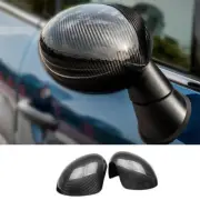 For Mini Cooper Clubman F54 Dry Carbon Fiber Rear Side Mirrors Cover Trim 2PCS (for: Mini)