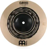 Meinl Cymbals 10 inch Classics Custom Dual Splash (2-pack) Bundle