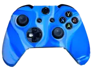 Silicone Cover For XBOX ONE Controller Skin Case Blue/White