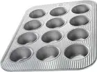 New Bakeware Muffin Pan, 12-Well, Aluminized Steel | AU Free And Fast Shipping