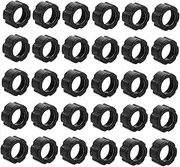 HOUDERCO 30pcs Ball Head Screw Caps for Car Phone Mounts Fixed Adapter Rings for Stable Installation and Design Compatible with Various Vehicle Setups