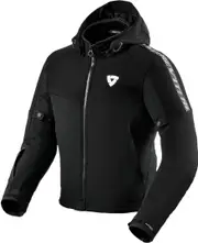 Revit Proxy H2O Motorcycle Textile Jacket, black, Size S for Men
