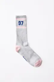 [Body] Body - Active Tube Sock - 97 grey marle/ blushing bride OS 97 GREY MARLE/ BLUSHING BRIDE