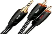 AudioQuest Tower. 3.5mm Jack to RCA Cable 1.0 Metre