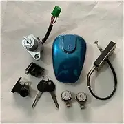 Ignition Switch for Suzuki GZ150-A GZ 150cc Motorcycle Ignition Switch Lock Key Fuel Tank Cap Fuel Gas Cap Tank Cover Lock Motorcycle Ignition Switch Lock