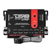 DS18 Digital Bass Processor W/ Hi to Low Signal Converter & Speaker Emulator