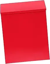 TEHAUX Wall Mounted European Style Mailbox with Lock Creative Letter Container for Garden Villa Multi Functional Post Box Retro Design for Envelopes Newspapers Secure Storage