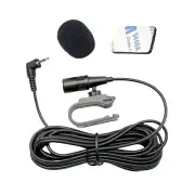 Car Radio Microphone for Pioneer MVH-S501BS MVH-S620BS MVH-X360BT MVH-X36BT