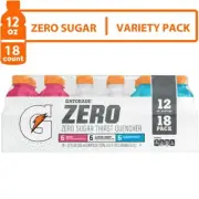Gatorade Zero Sugar Thirst Quencher Variety Pack, Berry/Glacier Cherry/Glacier..