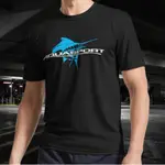 AQUASPORT BOATS LOGO ACTIVE T 恤搞笑美國特賣