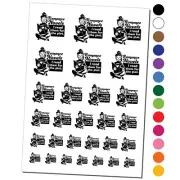 I Read Romance Novels for the Plot Temporary Tattoo Water Resistant Set