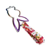 Car Accs JDM Bunny Rabbit TSURIKAWA Neo Chrome Ring Red Cats Nylon Handle Strap