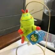 Vintage RETIRED 1990's Disney A Bugs Life "HEIMLICH" 6" Bean Bag Toy By Applause
