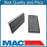 Fits BMW 5 Series e60 e63 CARBON Cabin Fresh Air Filter M5 M6 2pc (for: BMW)