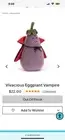 Jellycat Vivacious Eggplant Vampire NWT