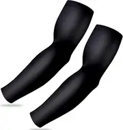 Tough Outdoors Sports Compression Arm Sleeves for Men & Women - Youth, Kids Basketball Shooting Sleeves - Football, Baseball