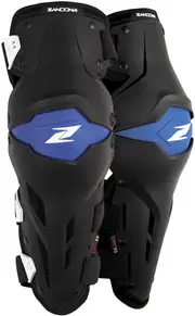 Zandona X-Treme Knee Protectors, black-blue for Men One Size Black Blue