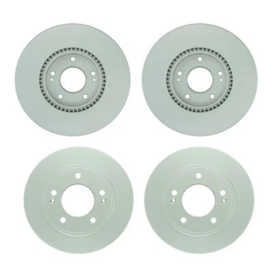 Bosch QuietCast Front 300 mm Rear 261.9 mm Disc Brake Rotors Kit For Hyundai Kia (for: Kia)