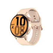 DT4+ Smart Bluetooth Sports Watch Breathing Training Sleep Heart Rate Blood Pressure Remote Camera Female Assistant Support IOS/Android System - tape pink