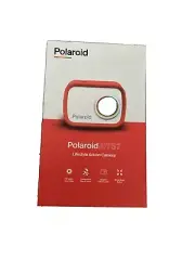 Red Polaroid iD757 Lifestyle Sport Action HD Recording Waterproof Camera openbox