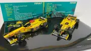1997/1998 Jordan Set 4/5 Peugeot,Mugen Honda 1:43 Scale Diecast Model 402 109798