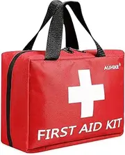 First Aid Kit - 110 Piece -for Hiking, Backpacking, Camping, Travel, Car and Cycling, Sports, Hiking or Office | Fully Packed with Emergency Supplies
