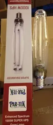 2pc PAR-TEK LIGHTING 1000W SE HPS HIGH PAR 1850 Digital Lamp SAVE $ W/ BAY HYDRO