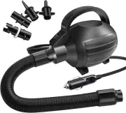 AWSUM Electric Air Pump for Inflatable, 12V DC Air Mattress Pump Quick Fill Infl