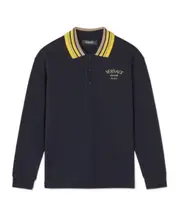 Versace Milano Stamp polo shirt 8Y,14Y Blue Yellow