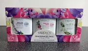 NIP Yardley London Talc Powder Lavender Rose Lily Of The Valley 1.7 oz Ea